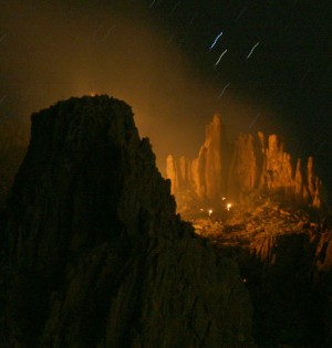 Plane Crash into Superstition Mountains