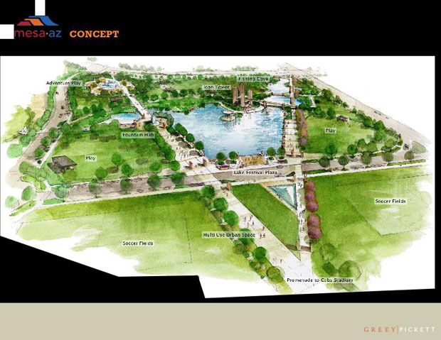 Cubs Mesa site plan