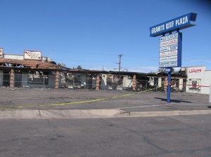 Granite Reef fire