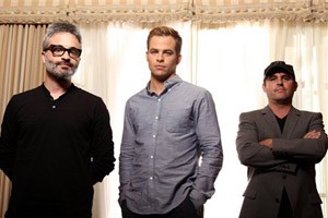 Alex Kurtzman, Chris Pine, Roberto Orci