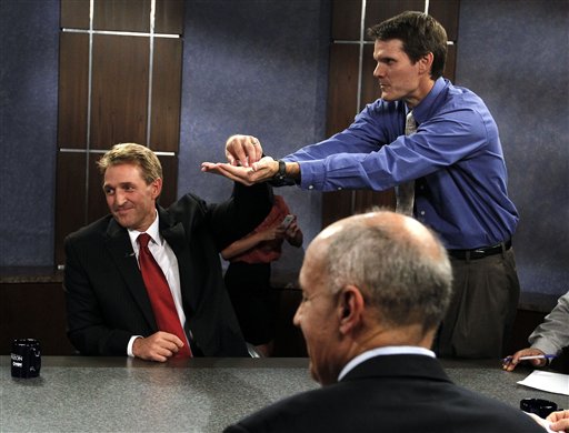 Jeff Flake, Richard Carmona, David Majure
