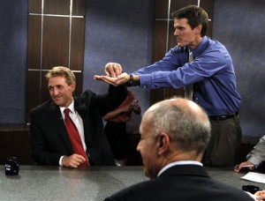 Jeff Flake, Richard Carmona, David Majure