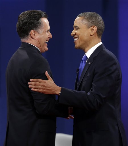 Barack Obama, Mitt Romney,