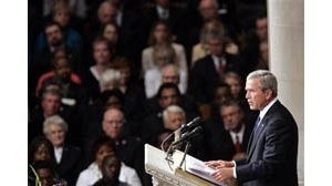 Bush: Rebuilding must address inequality 