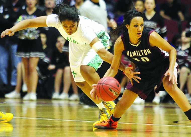 St. Mary's vs. Hamilton girls basketball
