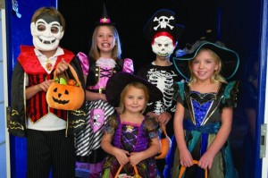 Trick-or-treaters