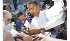 Obama visits Valley to rally Democrats 