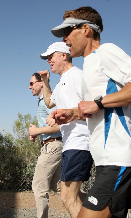 Ultra Runner Dean Karnazes in Mesa.