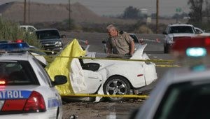 Bank heist pursuit ends in two deaths 
