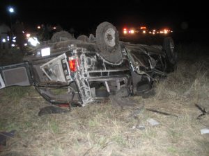 10 people killed in vehicle rollover 