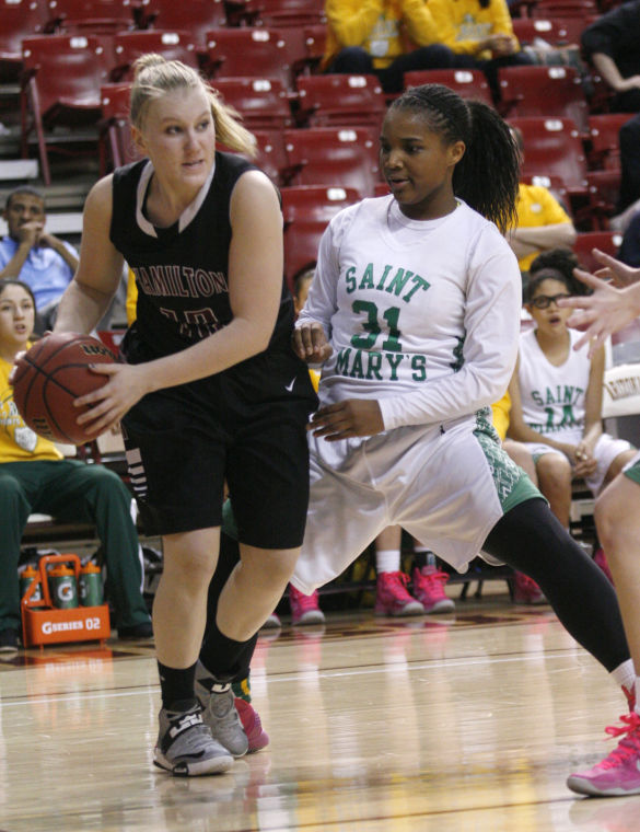 St. Mary's vs. Hamilton Division I Basketball Semifinal