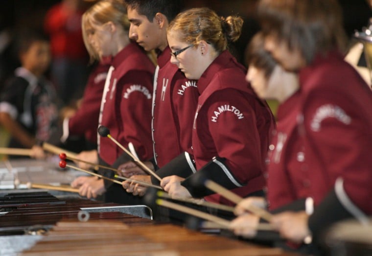 Hamilton High School marching band