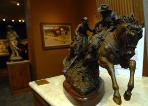 Sculptor celebrates Western Art Walk 