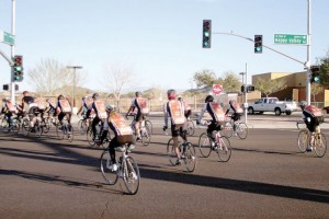 Cycling fundraiser