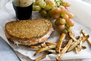 Food-Healthy-Reuben Panini
