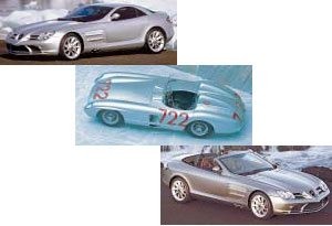 Mercedes-Benz SLR: Separated by 50 years of technology and racing lore 