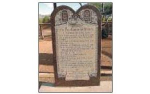State’s Ten Commandments likely spared 