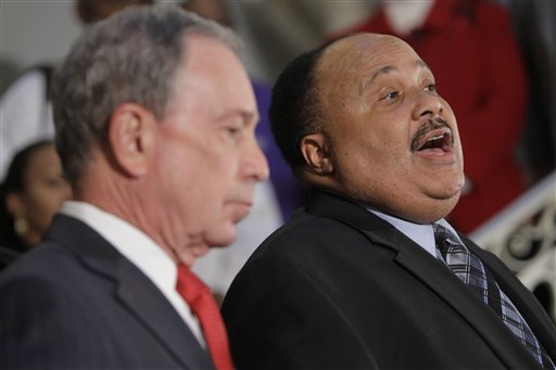 Michael Bloomberg, Martin Luther King III