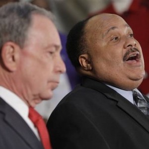 Michael Bloomberg, Martin Luther King III
