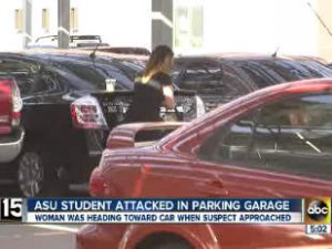 ASU student attacked in Tempe parking garage