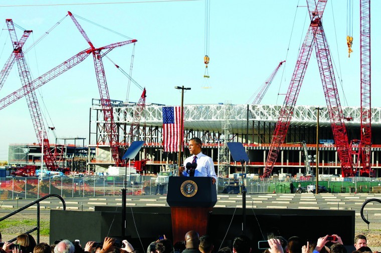 Intel Chandler, President Barack Obama