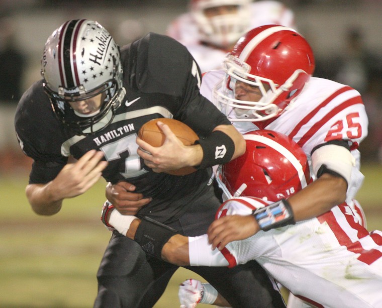 High school football week 9. 