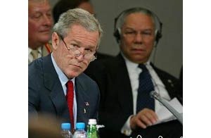 Bush seeks democratic reform in Mideast 