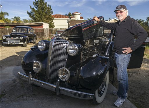 Garvin Kotzin 1936 Oldsmobile convertible