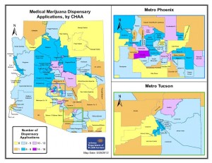 Full Arizona Dispensary Application map (PDF)