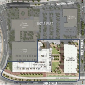 Tempe Gateway site plan