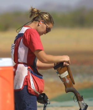 Olympic trapshooting qualiifying