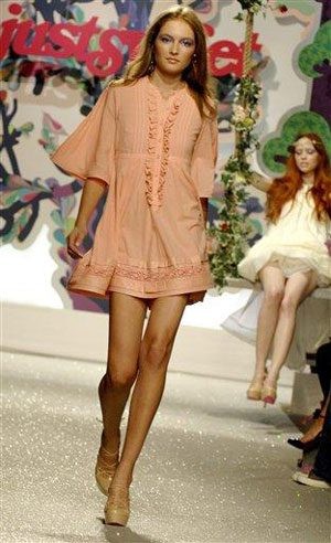 J.Lo's line sparkles at Fashion Week 