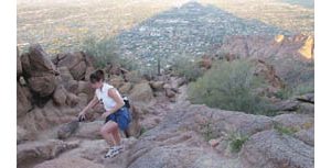 The Valley is full of desert trails for adventures 