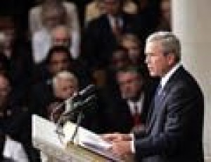 Bush: Rebuilding must address inequality 