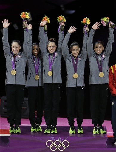 London Olympics Artistic Gymnastics Women