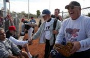 Valley seniors take their cuts at Scottsdale ballfield 