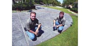 Fancy new coats for driveways and garages pave the way to stylish look 