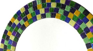 How to faux tile a mirror with paint 