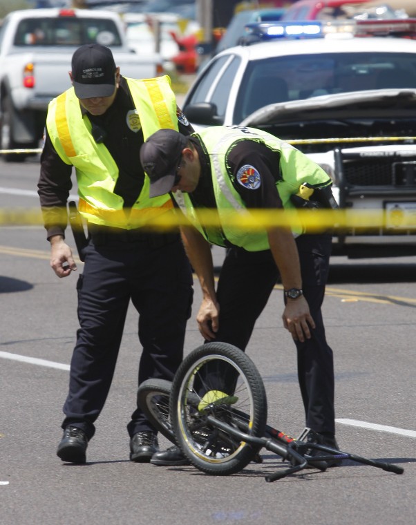 Child Hit on Bike