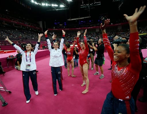 London Olympics Artistic Gymnastics Women