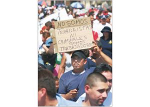 Immigration fight hits the streets 