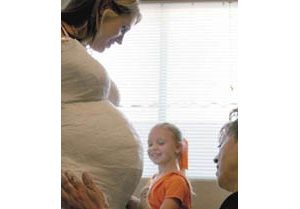 Casts capture the fullness of pregnancy 