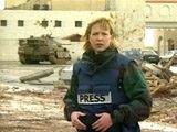 Wounded CBS journalist thanks military 