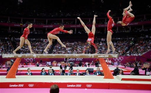 London Olympics Artistic Gymnastics Women
