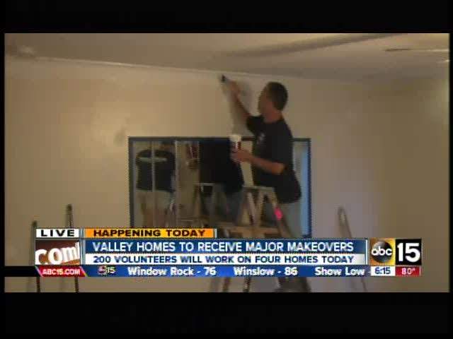 Valley homes get makeovers thanks to Papa Murphy's