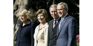 Charles, Camilla hit D.C. for Bush visit 