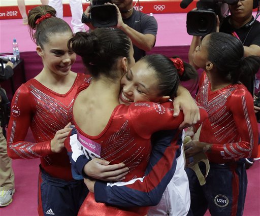 London Olympics Artistic Gymnastics Women