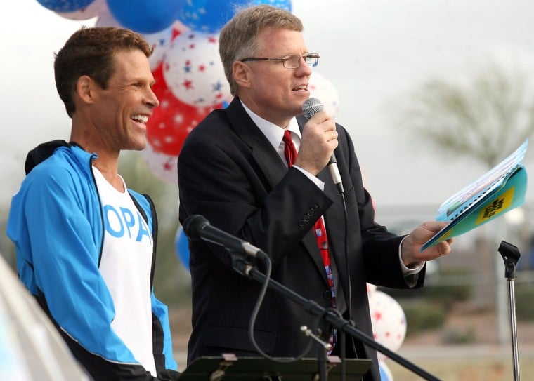 Ultra Runner Dean Karnazes in Mesa.