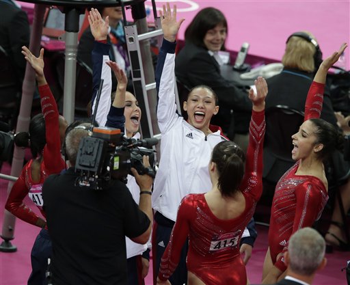 London Olympics Artistic Gymnastics Women