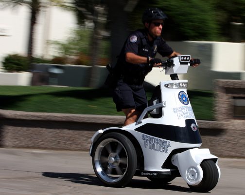 Scottsdale police testing 3-wheeled vehicle 
